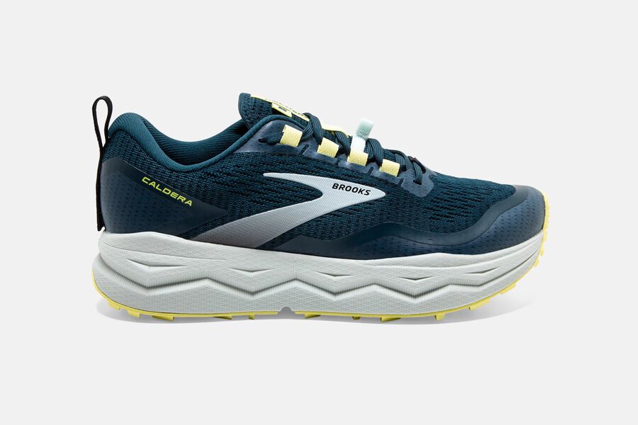 Brooks Israel Caldera 5 Trail Running Shoes Womens - Navy - KTL-951762